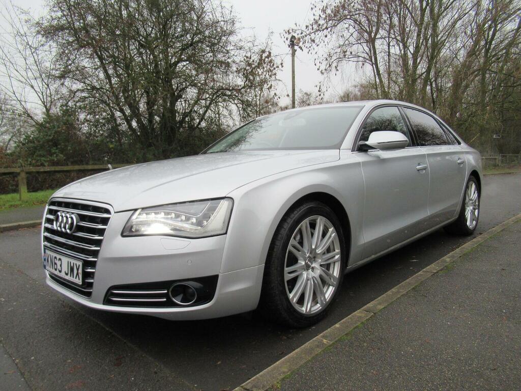 Audi A8 Saloon 4.0 Tfsi V8 Se Executive Tiptronic Quattro Silver #3