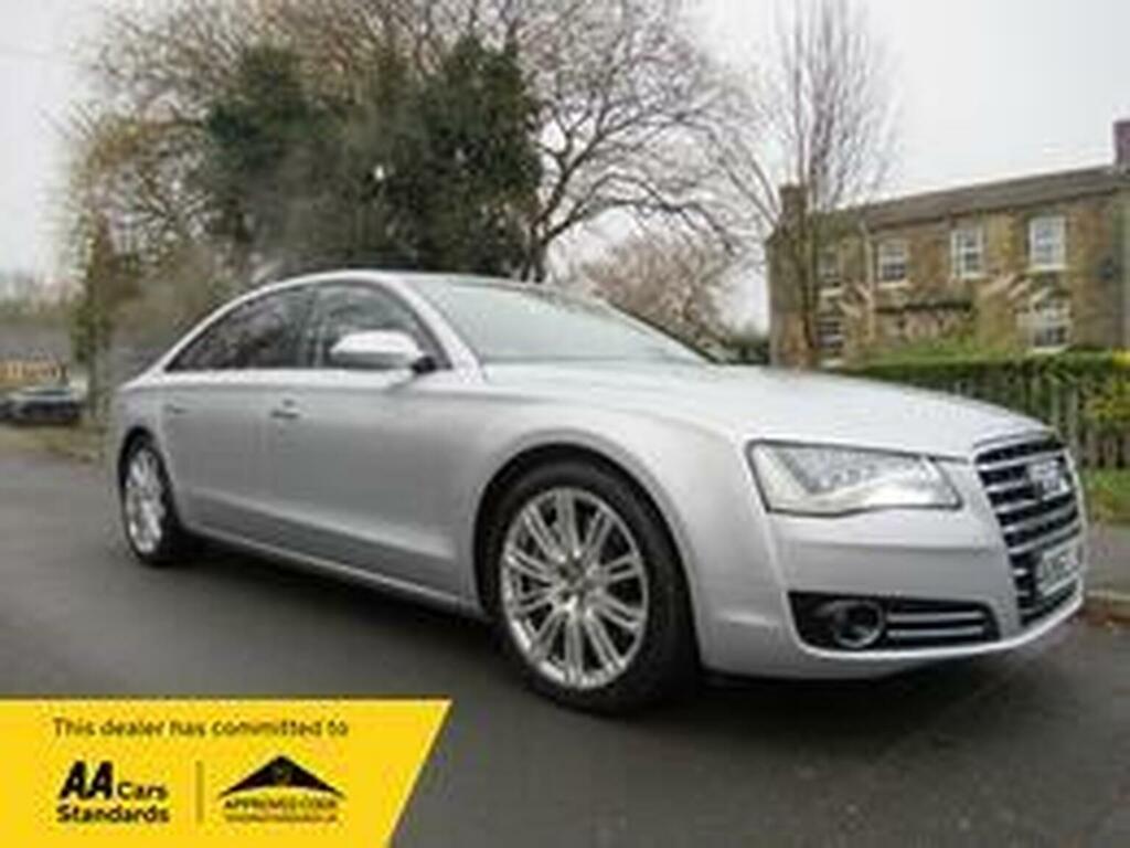 Audi A8 Saloon 4.0 Tfsi V8 Se Executive Tiptronic Quattro Silver