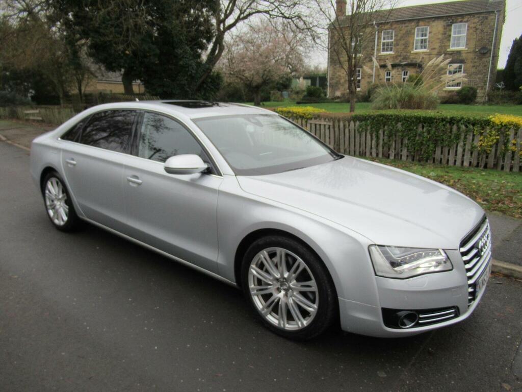 Audi A8 Saloon 4.0 Tfsi V8 Se Executive Tiptronic Quattro Silver #5