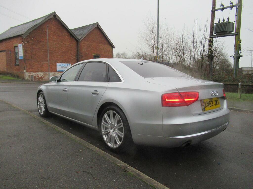 Audi A8 Saloon 4.0 Tfsi V8 Se Executive Tiptronic Quattro Silver #4