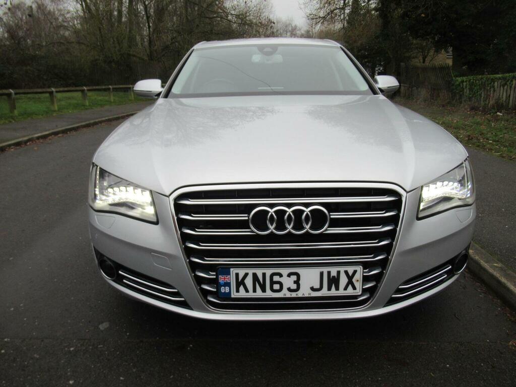 Audi A8 Saloon 4.0 Tfsi V8 Se Executive Tiptronic Quattro Silver #2