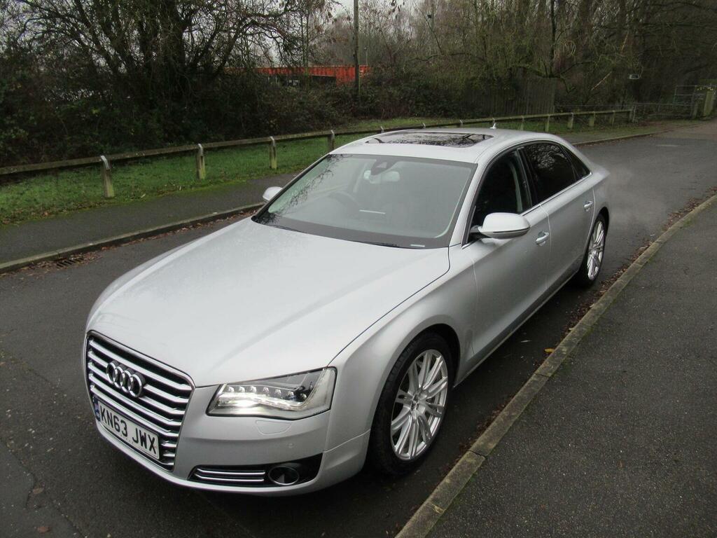 Audi A8 Saloon 4.0 Tfsi V8 Se Executive Tiptronic Quattro Silver #6