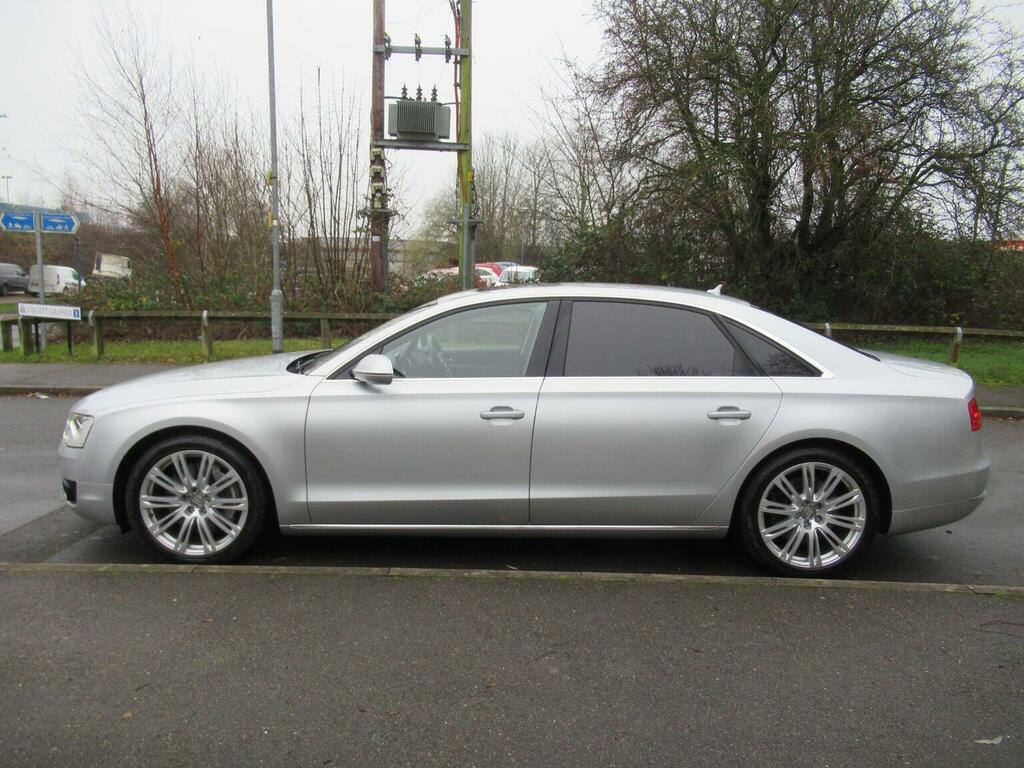 Audi A8 Saloon 4.0 Tfsi V8 Se Executive Tiptronic Quattro Silver #6