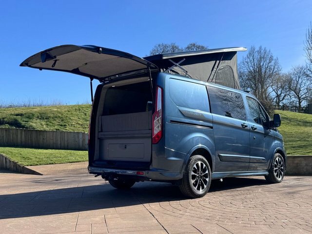 Ford Transit Custom 2018 2.0 310 Ecoblue Sport Camper Van 6Dr A Blue #3