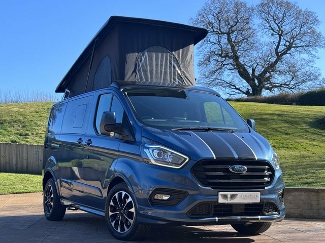Ford Transit Custom 2018 2.0 310 Ecoblue Sport Camper Van 6Dr A Blue