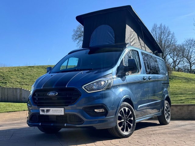 Ford Transit Custom 2018 2.0 310 Ecoblue Sport Camper Van 6Dr A Blue #5