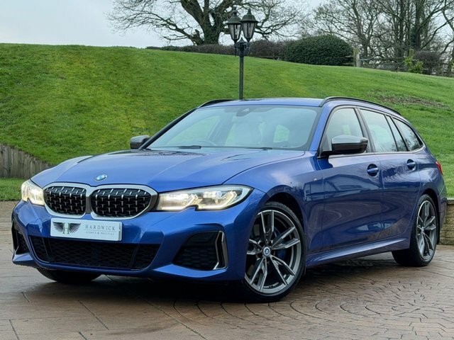 BMW 3 Series 2020 3.0 M340i Touring Xdrive Euro HF70NJZ Blue #2