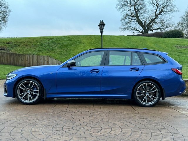 BMW 3 Series 2020 3.0 M340i Touring Xdrive Euro HF70NJZ Blue #3