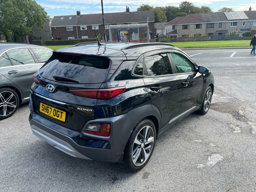 Hyundai Kona 1.0 T-gdi Blue Drive Premium Suv Black #6
