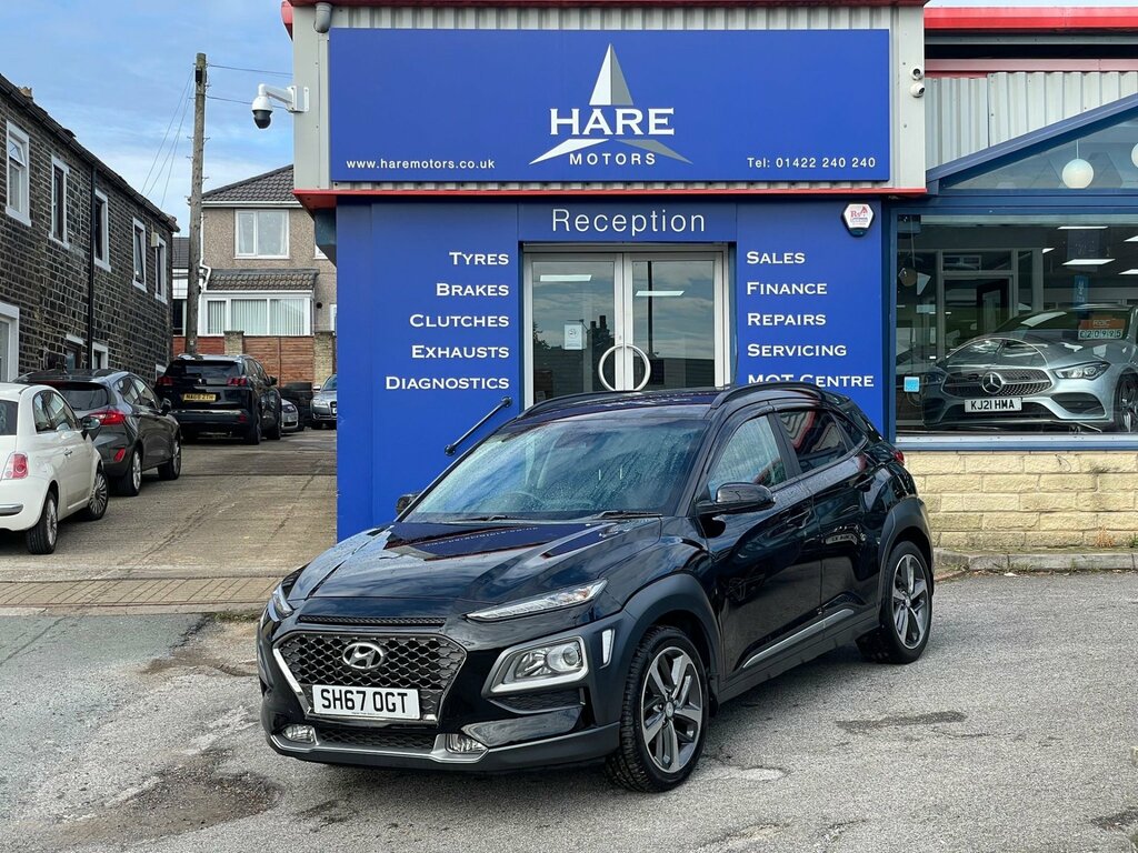 Hyundai Kona 1.0 T-gdi Blue Drive Premium Suv Black
