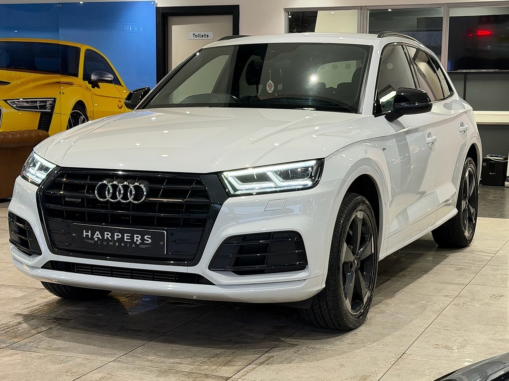 Audi Q5 2.0 Tfsi 45 Black Edition Suv S Tronic RO20DVK White #3