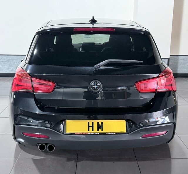 BMW 1 Series 2.0 125D M Sport Hatchback Euro 6 YK66EGX Black #6
