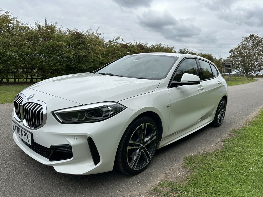 BMW 1 Series Hatchback 1.5 116D M Sport 202170 HK70NPX White #2