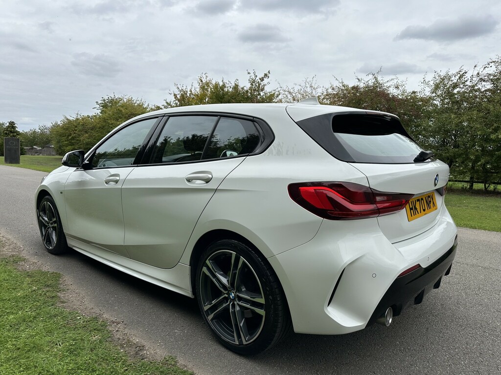 BMW 1 Series Hatchback 1.5 116D M Sport 202170 HK70NPX White #6