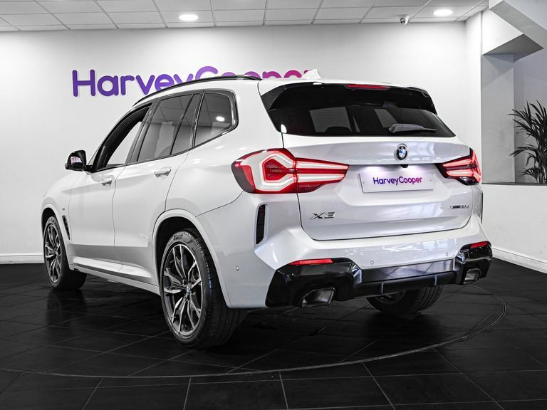 BMW X3 Xdrive20d Mht M Sport Step SE23NOW White #4