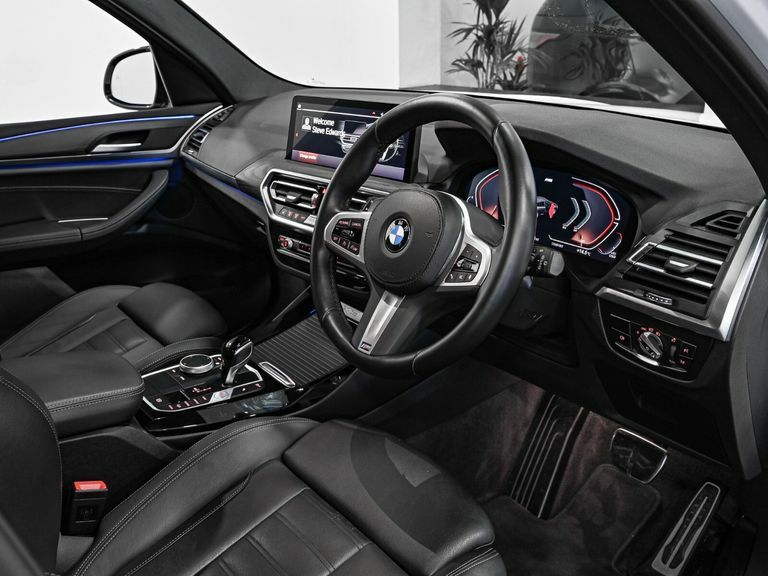 BMW X3 Xdrive20d Mht M Sport Step White