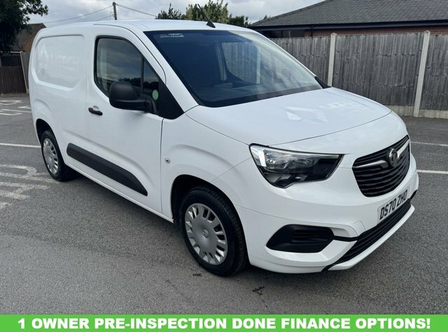 Vauxhall Combo 1.6 Turbo D 2300 Sportive Panel Van Man DS70ZHO White #2