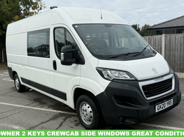 Peugeot Boxer 2.0 Bluehdi 335 Built For Business Professional Cr White
