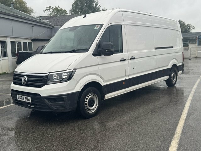 Volkswagen Crafter 2.0 Tdi Cr35 Startline Panel Van DX69ZWH White #3
