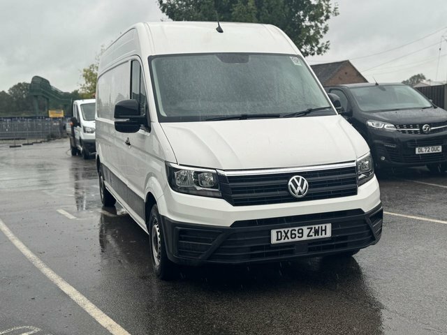 Volkswagen Crafter 2.0 Tdi Cr35 Startline Panel Van DX69ZWH White #2
