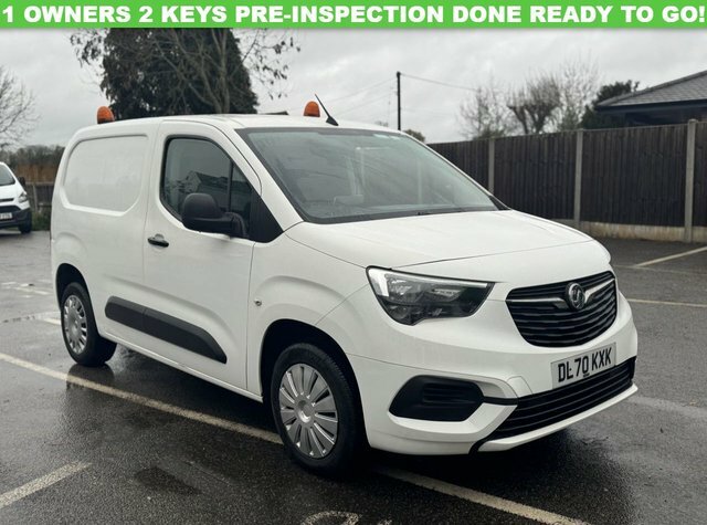 Vauxhall Combo 1.6 Turbo D 2300 Sportive Panel Van Man White