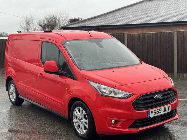 Ford Transit Connect 1.5 240 Ecoblue Limited Panel Van YS69JUV Red #6
