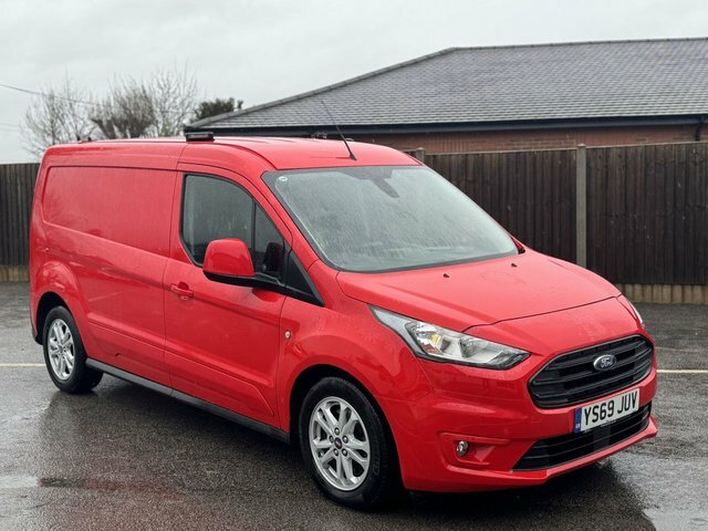 Ford Transit Connect 1.5 240 Ecoblue Limited Panel Van YS69JUV Red #4