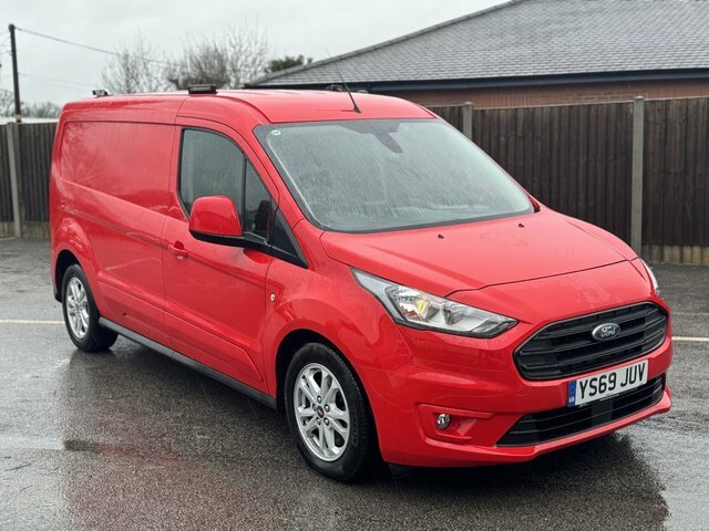 Ford Transit Connect 1.5 240 Ecoblue Limited Panel Van YS69JUV Red #2