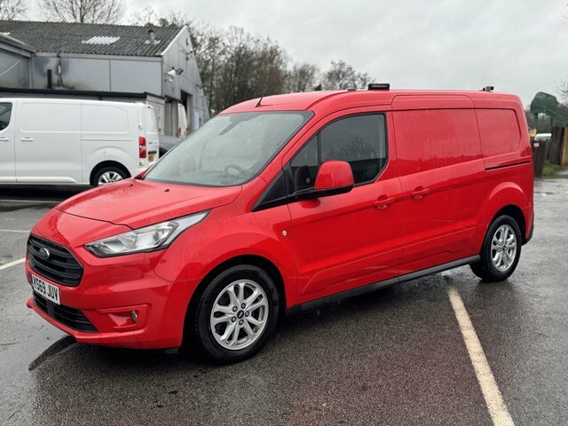 Ford Transit Connect 1.5 240 Ecoblue Limited Panel Van YS69JUV Red #3