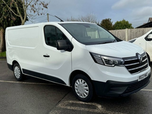Renault Trafic 2.0 Dci Blue Sl28 Business Panel Van M RO23NUC Blue #2
