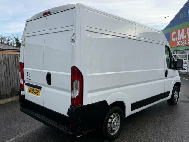 Citroen Relay 2.0 Bluehdi 35 Enterprise Panel Van Man CF19AEC White #2