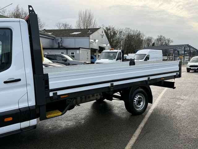 Ford Transit Custom 2.0 350 Ecoblue Leader Chassis Cab Manu YM71EVU White #6