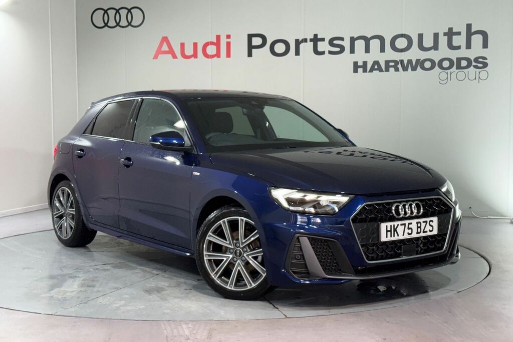 Audi A1 S Line Blue