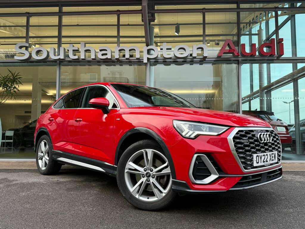 Audi Q3 S Line OY22XEM Red