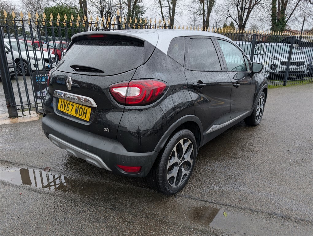 Renault Captur 1.5 Dci Energy Dynamique S Nav Suv Manu HV67WOH Black #3