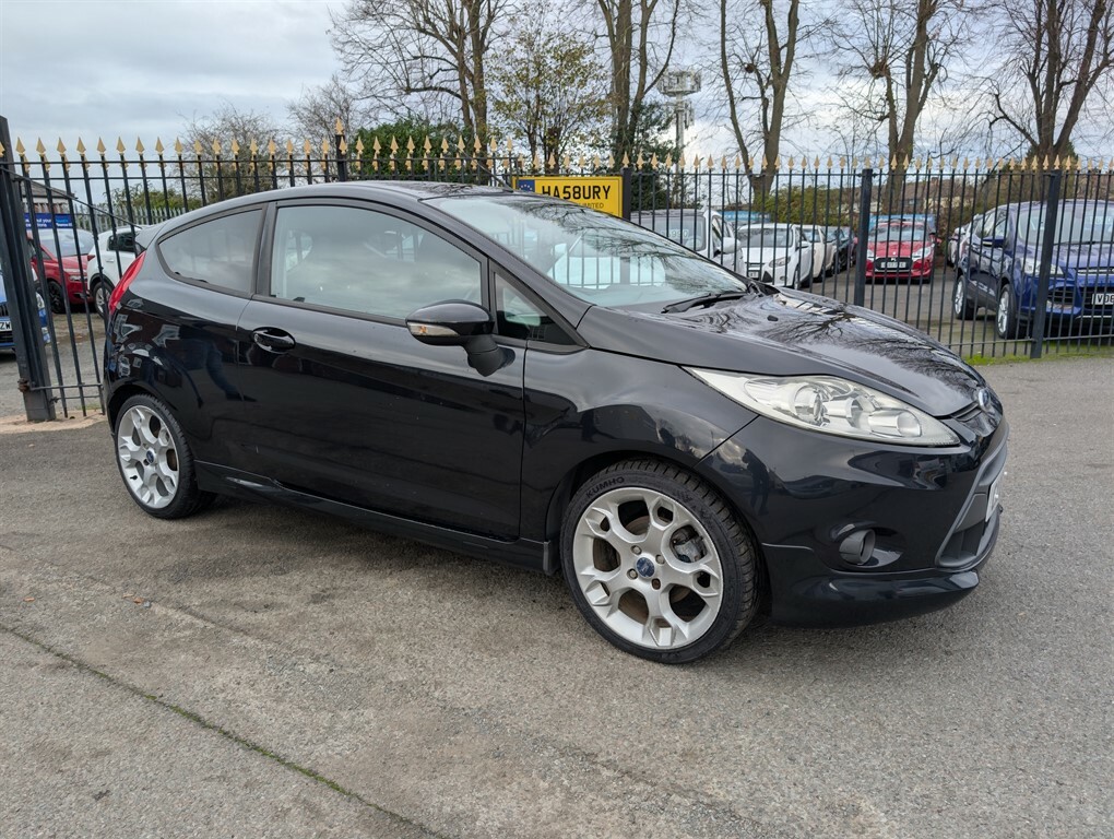 Ford Fiesta 1.6 Tdci Zetec S Hatchback 110 Black