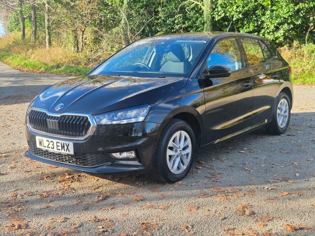 Skoda Fabia 2023 1.0 Mpi Se Comfort Hatchback Manua WL23EMX Black #2