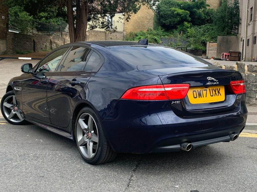 Jaguar XE Saloon 2.0D R-sport Awd Euro 6 Ss 201 OW17UXK Blue #4