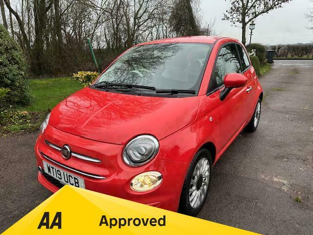 Fiat 500 Lounge Red