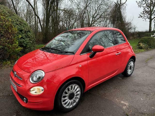 Fiat 500 Lounge Red #2