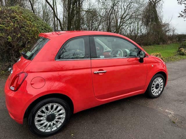 Fiat 500 Lounge Red #6