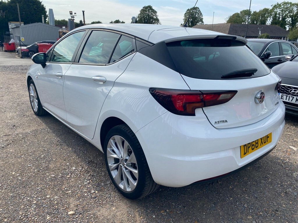 Vauxhall Astra 1.0I Turbo Ecotec Design Euro 6 Ss DP68XOF White #5