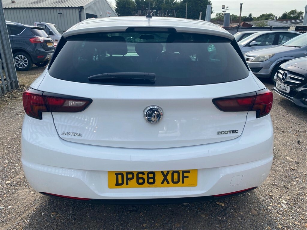 Vauxhall Astra 1.0I Turbo Ecotec Design Euro 6 Ss DP68XOF White #6