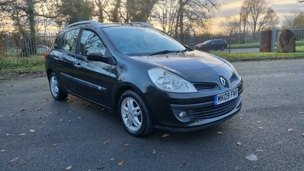 Renault Clio Estate 1.2 16V Dynamique 2009 Black