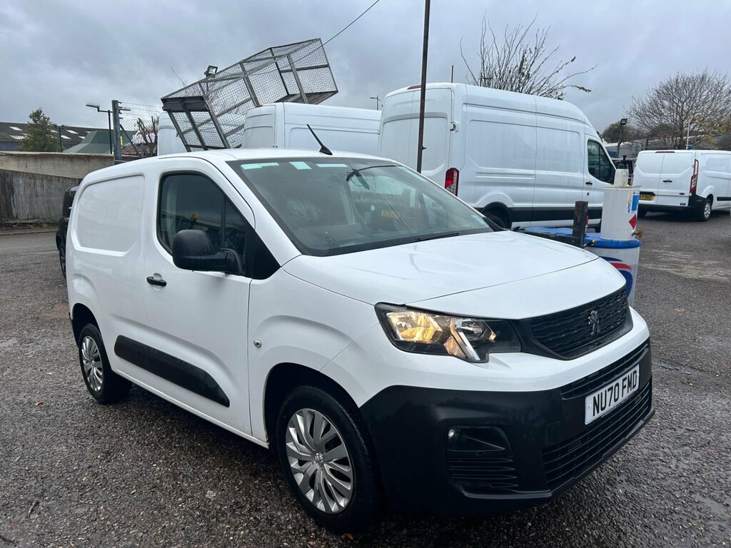 Peugeot Partner 1.5 Bluehdi 1000 Professional Standard Panel Van S White