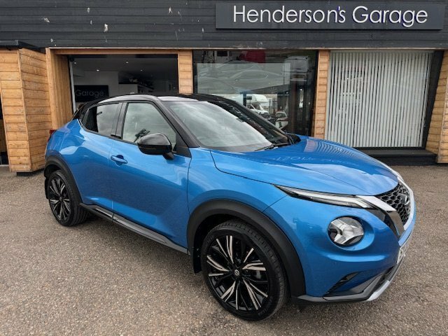 Nissan Juke Suv 1.0 Dig-t Tekna Sat Nav Rev Camera Heated Sea SY22LZU Blue #3