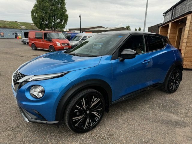 Nissan Juke Suv 1.0 Dig-t Tekna Sat Nav Rev Camera Heated Sea SY22LZU Blue #5