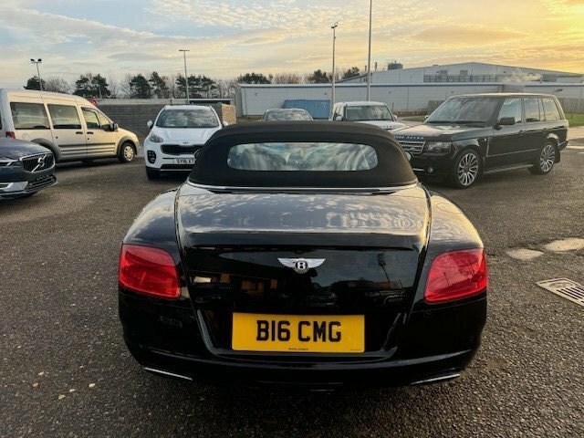 Bentley Continental Gt Convertible 6.0 4X4 Gtc Mulliner Spec Air Scarf Ma Black #6