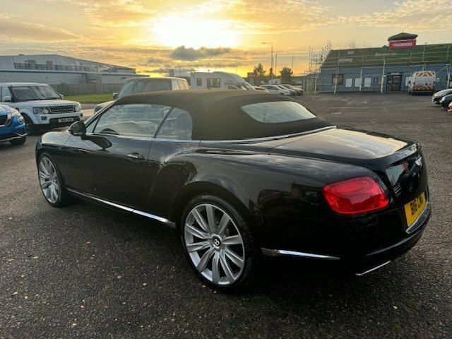 Bentley Continental Gt Convertible 6.0 4X4 Gtc Mulliner Spec Air Scarf Ma Black #6