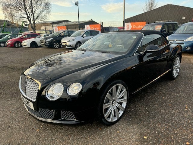 Bentley Continental Gt Convertible 6.0 4X4 Gtc Mulliner Spec Air Scarf Ma Black #3